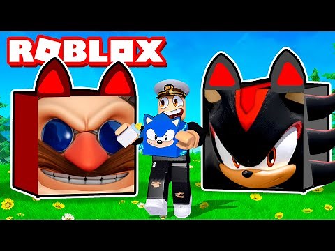 Raising SONIC THE HEDGEHOG in ROBLOX