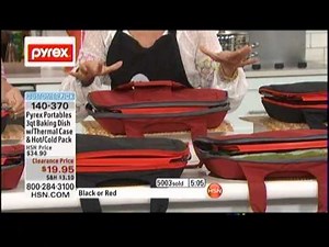 Kelly Diedring Harris presents the Pyrex dish with thermal carrier on HSN