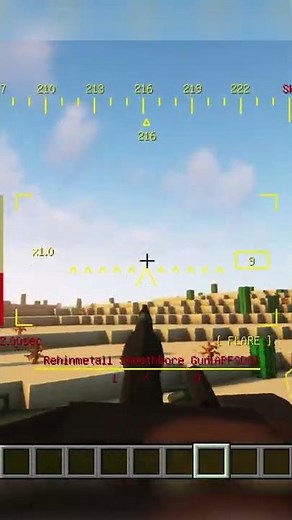 【MCHeli Minecraft Helicopter Mod】この戦闘機が凄すぎる