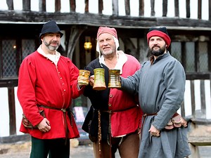 Watch: Historic reenactment goes off with a bang as cannons, knights and noble ladies visit West Bromwich