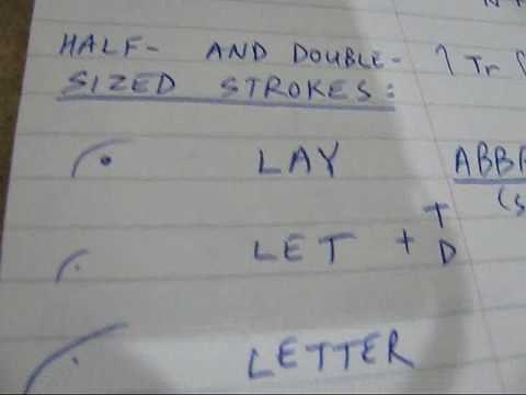 Pitman Shorthand, part 1 of 3 (Revised)