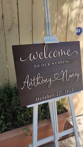 Personalized Wood Wedding Welcome Sign – Rustic 3D Lettering - Etsy