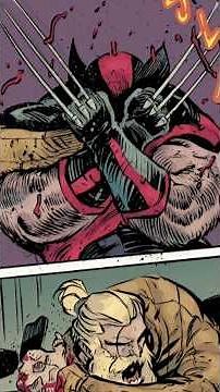 Sabertooth vs Wolverine!