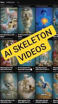 The Secret to Viral AI Skeleton Human Videos (Zero Editing Required)