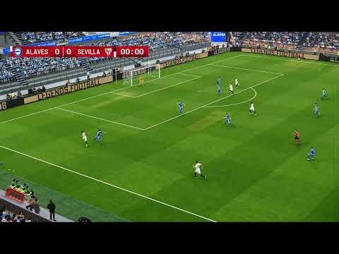 ALAVÉS vs SEVILLA EN VIVO | COPA DEL REY 2025 | SIMULACIÓN PES 2021