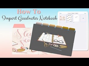 How to Import Goodnotes Notebook to your Goodnotes Folder (that you made)