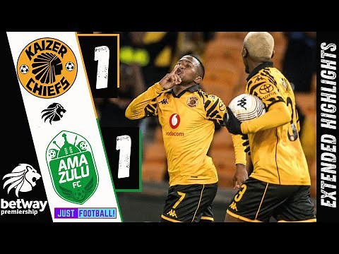 KAIZER CHIEFS VS AMAZULU All GOAL, Extended Highlights| Another Draw for Amakhosi