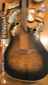 |:| Ovation : Collectors' Series '92 🐢 Elixir : PHOSPHOR BRONZE 12|53 #fret12th #guitar #ovationguitar #acousticguitar #guitarsetup #guitarrepair #musicshop #กีตาร์ #กีตาร์โปร่ง #elixirstrings 📱 line : fret12th 🇹🇭 fret|:|12th music shop & more | Fret12th