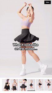 7.6K views · 61 reactions | In our Twirl era (but u knew that already). our beautiful Try On Crew is spinning in our beloved Twirl Skort. https://bit.ly/3JXEmZT available now in sizes XXS to 3X. #tryonhaul #tryon #taylorswift #skort | POPFLEX Active | Facebook
