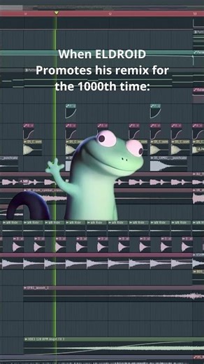 What can I say.. I had to 😅#lizard #meme #remix #edm