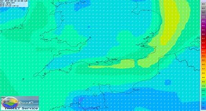 We have tweaked our forecasts to show more transitions in rainfall and temperature. The warmth showing for next week will likely warmer than the chart is showing for us :) | IW Met Service - The Isle of Wight Weather Service