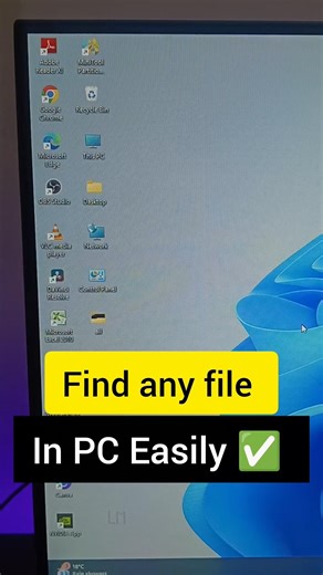 How to find any file in windows PC | #viralshort #windows #pctricks