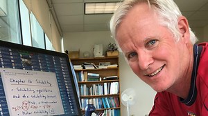 Chemistry Prof. Norbert Furumo finds the formula for online teaching - UH Hilo Stories