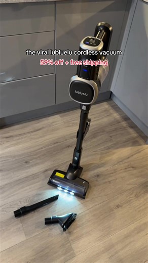 a seriously powerful vacuum cleaner #lubluelu #vacuumcleaner #cordlessvacuum #clean #cleaning @Lubluelu-UK