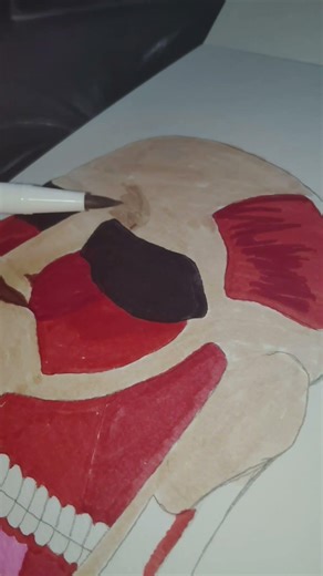 Drawing Attack on Titan using Markers