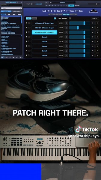 Mastering String Patches in Omnisphere for Worship Keys