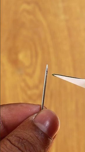 ​The Needle Threading Hack You Wish You Knew Sooner 🧵