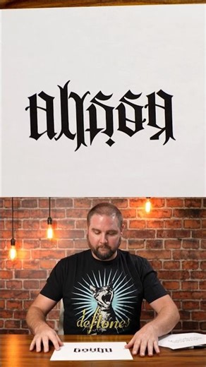 [Ep. 2015] Like & Follow Me For More Ambigram Tattoos. How To Draw Alyssa So It Says Kaitlyn