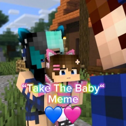 “Take The Baby“ Meme - Mine-imator Minecraft Animation #shorts #minecraftanimations #minecraftshorts