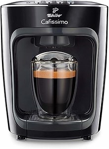 Tchibo Cafissimo mini Kaffeekapselmaschine (für Kaffee, Espresso, Caffé Crema und Tee) schwarz (Mitternachtsschwarz)