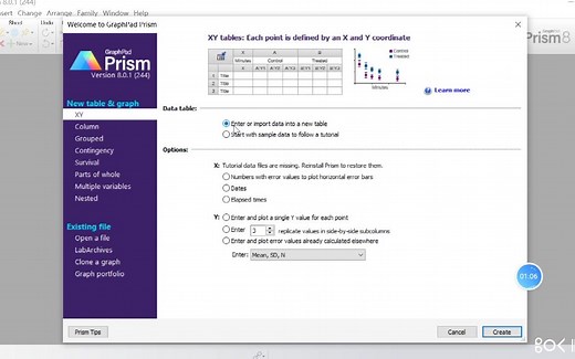 Graphpad prism作图 用Graphpad prism做双Y轴图