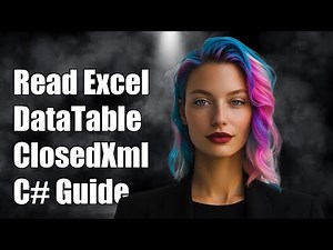 How to Read Excel Worksheet Data into DataTable Using ClosedXml in C#