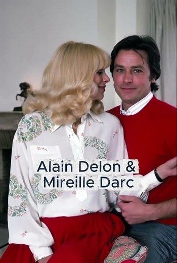 Alain Delon & Mireille Darc: Passionate Cinema Lovers #alaindelon #mireilledarc #frenchcinema