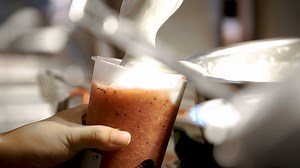 381K views · 628 reactions | Cheese tea is exactly what it sounds like: tea topped with cheese. It's the latest drink craze in China, and people are waiting in line for hours just for a sip. | Great Big Story | Facebook