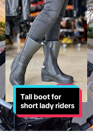 Frey Daytona Lady Pilot GTX Boots for Short Riders