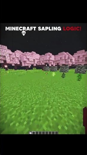 Minecraft sapling logic!