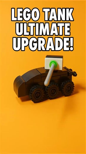 LEGO Tank ULTIMATE Upgrade Build | How to build tutorial |