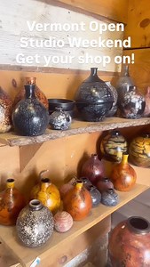 Come by Saturday and Sunday for the Vermont Open Studio Weekend. Fresh pots straight out of the kiln, tons of new raku and even a few seconds and discounted pieces. I hope to see you! Saturday & Sunday 10-5 #small-business #wheelthrown #custompottery #fineceramics #stoneware #rakupottery #landlkilns #brentwheel #madrivervalley #potterywheel #freshgoods #freshpots #lukeiannuzzipottery #vtpottery #froghollow45 #vtcraftcouncil #contemporaryceramics #contemporarypottery #mudtools #lukeiannuzzipotter