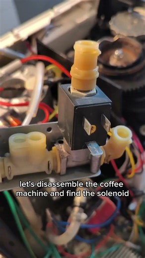 Solenoid Replacement Breville Barista Express. No water from grouphead portafilter #repair #solenoid