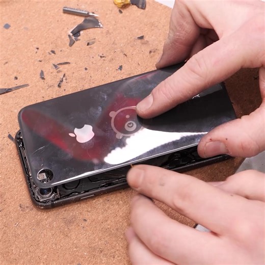 77K views · 20 reactions | How To Repair An iPhone! Thanks for watching! Please be aware that this video is for entertainment purposes only and techniques shown should not be attempted at home! | Gorgeous | Facebook