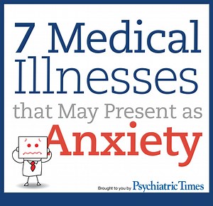 7 Medical Illnesses That May Present as Anxiety | Psychiatric Times