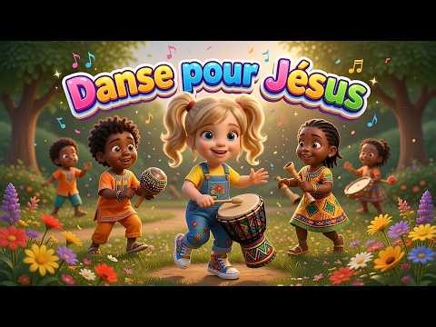 Danse pour Jésus 🥁 Afrobeats Chrétien pour Enfants (Animation)