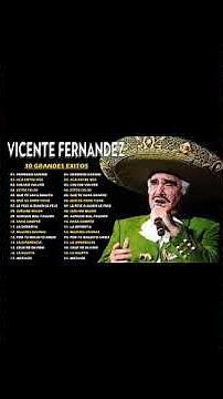 VICENTE FERNANDEZ GRANDES EXITOS - VICENTE FERNANDEZ SUS MEJORES EXITOS