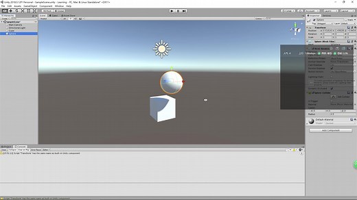Unity学习——Transform组件（上）