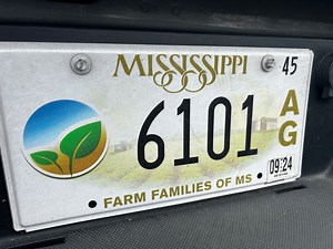 A look at Mississippi's farm-themed license plate | AGDAILY
