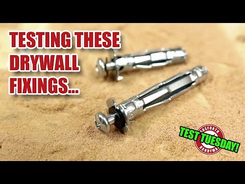 How strong are expanding metal drywall anchors?