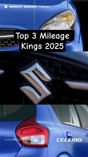 Best Mileage Petrol Cars of 2025 (Top 3 List) | Highest Mileage Cars in India