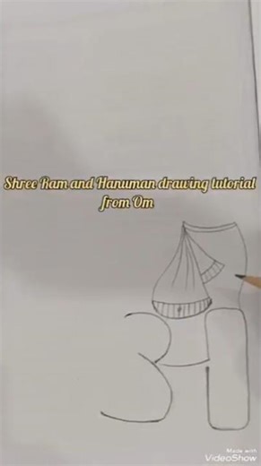#Shree Ram and Hanuman drawing tutorial | Step by step#art #pencildrawing #likesharesubscribe