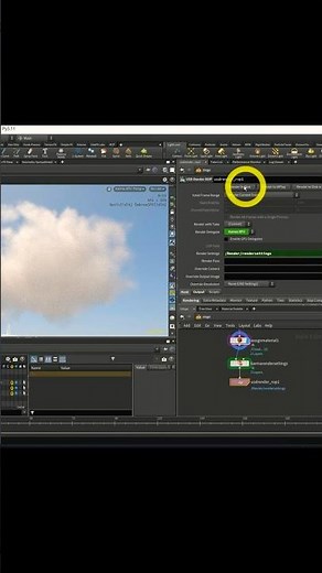 How To Create Realistic Clouds in Houdini Solaris #houdinitutorial #clothsimulation