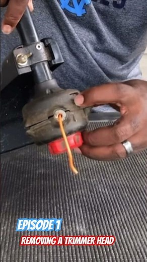 How To Remove A Trimmer Head.