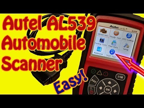 Autel Autolink AL539 Automotive Diagnostic Scanner Review - Autel Second Generation OBD II Scanner