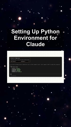 Setting Up Python Environment for Claude #ai #artificialintelligence #machinelearning #aiagent