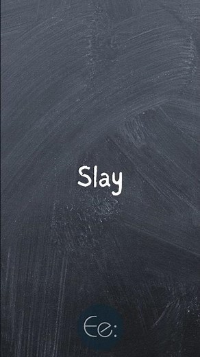 Slay 👑🔥 What Does It Mean in Slang? by English explained #slang #words #meaning #explained #phrases