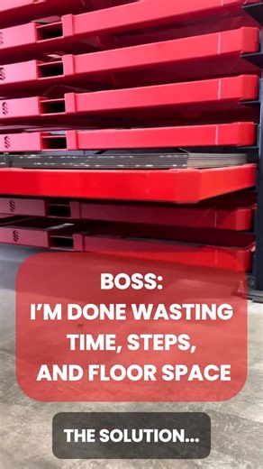 STEELSTACK | It’s time to stop wasting valuable floor space, losing time, and adding extra steps in your fab shop #sheetmetalfabrication #fabshop... | Instagram