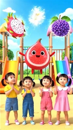 Learn D to G Alphabet with Fruits 🍇🍈 | Fun ABC Song for Kids | Kids Learning Video