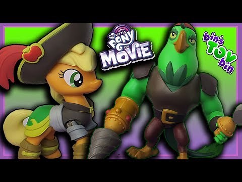 Pirate APPLEJACK and BOYLE Toys from My Little Pony: The Movie (2017)